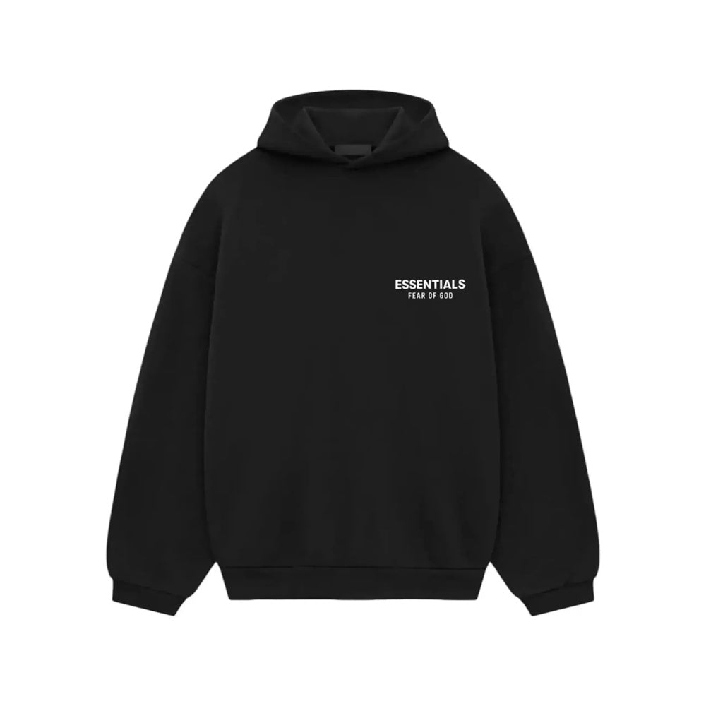 Fear of God Essentials Fleece Hoodie Black (FW24)