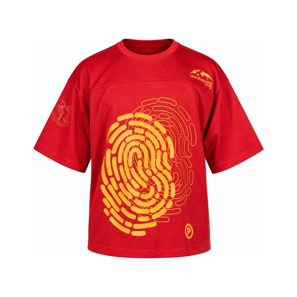Pierre Bassene Mesh Fingerprint Jersey Red/Yellow