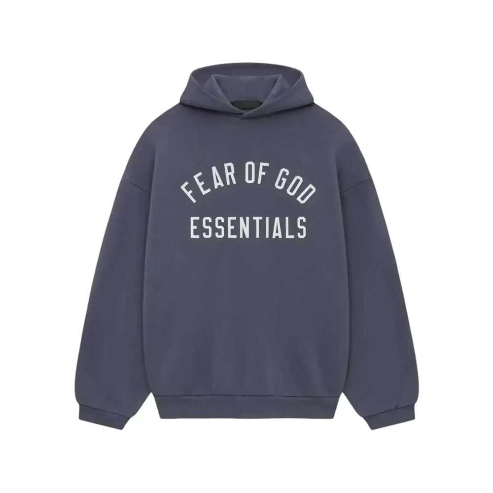 Fear of God Essentials Fleece Hoodie Marine