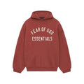 Fear of God Essentials Fleece Hoodie Crimson