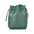 Goyard Petit Flot Mini Bucket Bag Goyardine Green