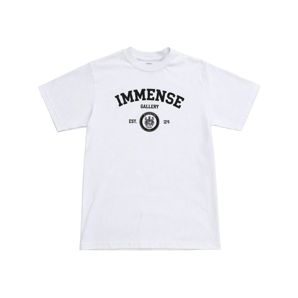 Immense Gallery Varsity Tee White