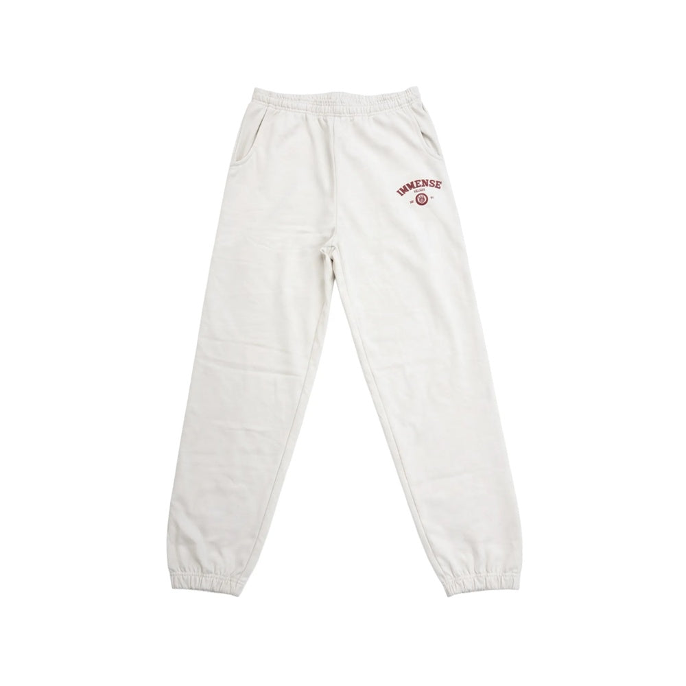 Immense Gallery Varsity Sweatpants Beige