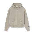 Fear of God Essentials Classic Fleece Zip Up Hoodie Timber