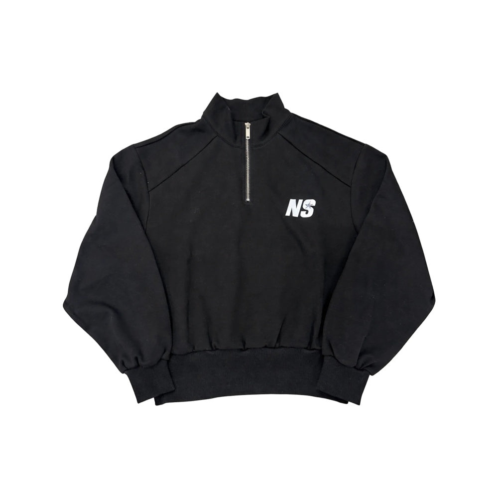 North Star Half Zip Sweatshirt Black