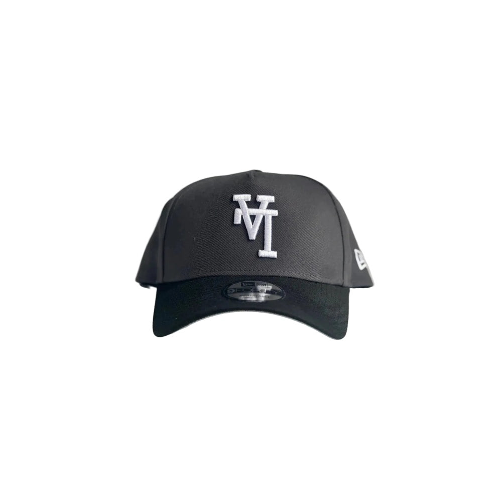 New Era 9FORTY A-Frame Los Angeles Dodgers Upside Down Dark Grey Black