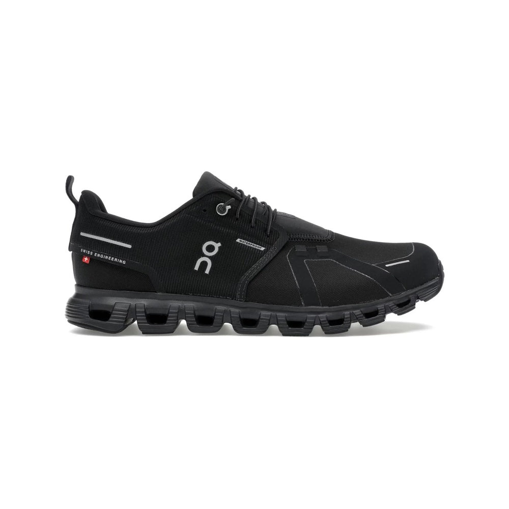 On Running Cloud 6 Waterproof All Black