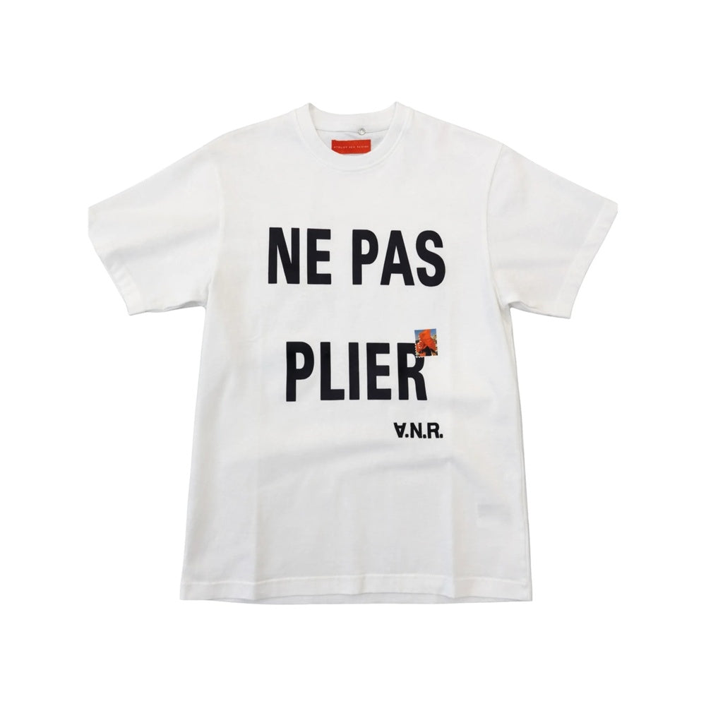 Atelier New Regime Ne Pas Plier T-Shirt White