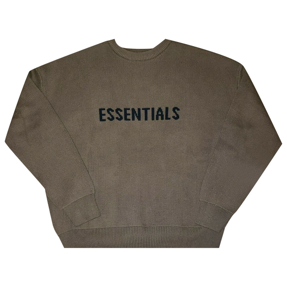 Fear of God Essentials x SSENSE Knit Sweater Rain Drum