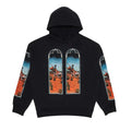 Who Decides War x EST Gee Stained Glass Hoodie Black