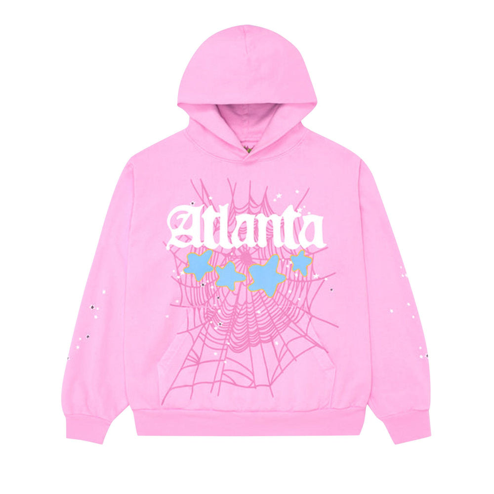 Sp5der Atlanta Hoodie Pink