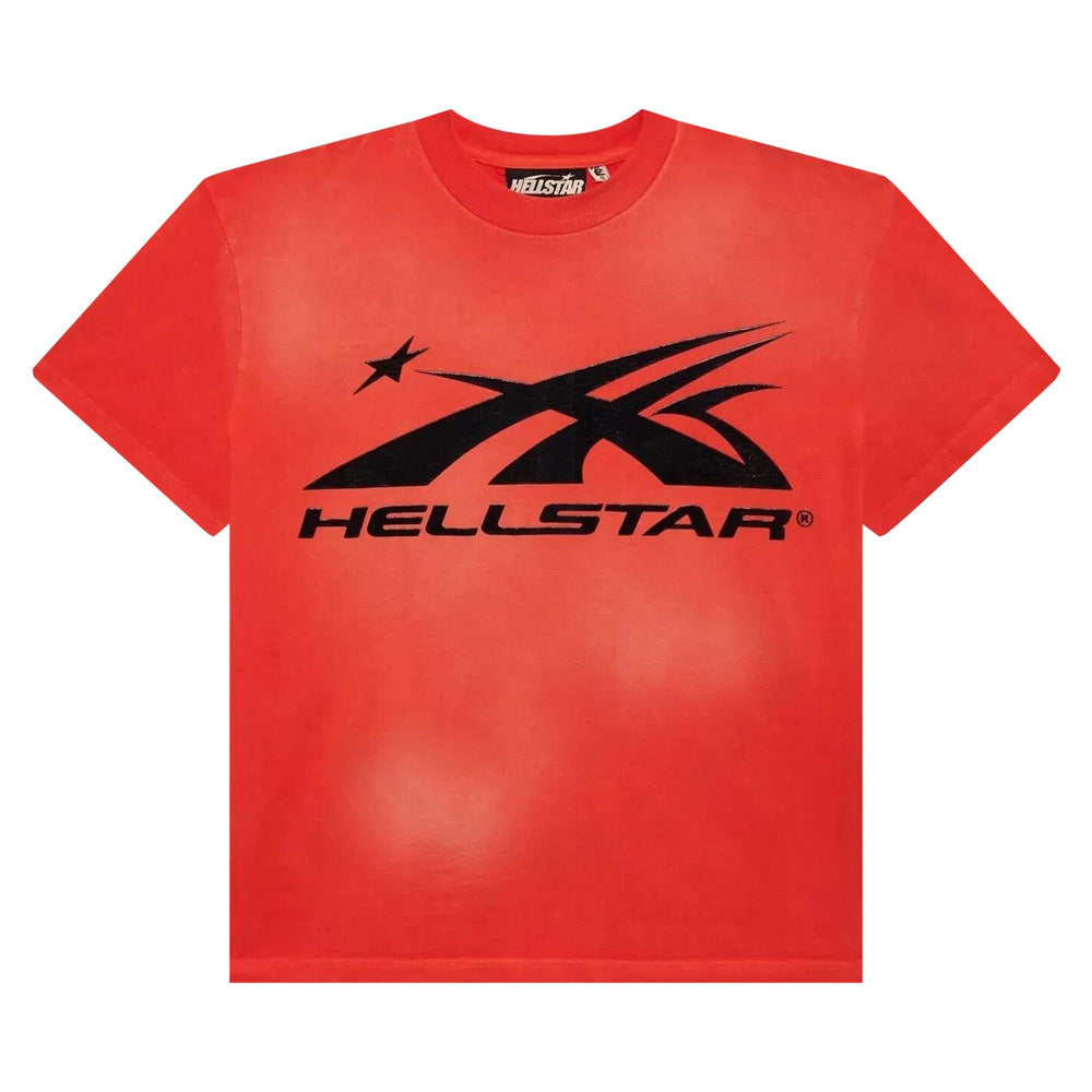 Hellstar Sports Logo T-Shirt 'Red'