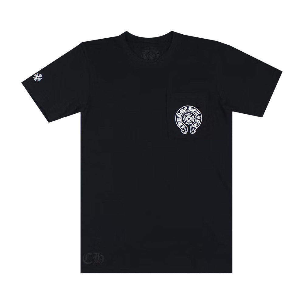 Chrome Hearts Multi Color Horse Shoe T-shirt Black