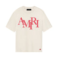 Amiri Staggered Tee Beige 'Cream'