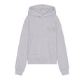 Amiri Staggered Hoodie 'Heather Grey'
