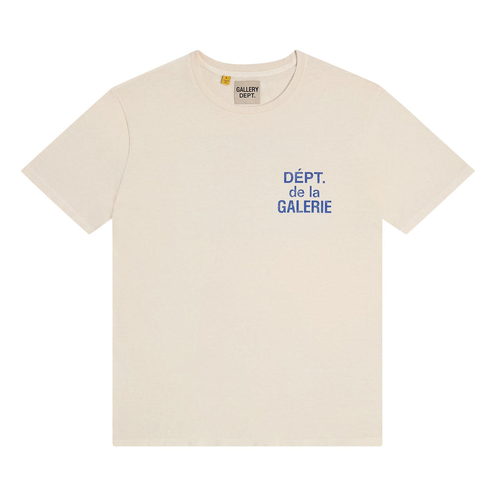 Gallery Dept. French Tee 'Cream/Blue’