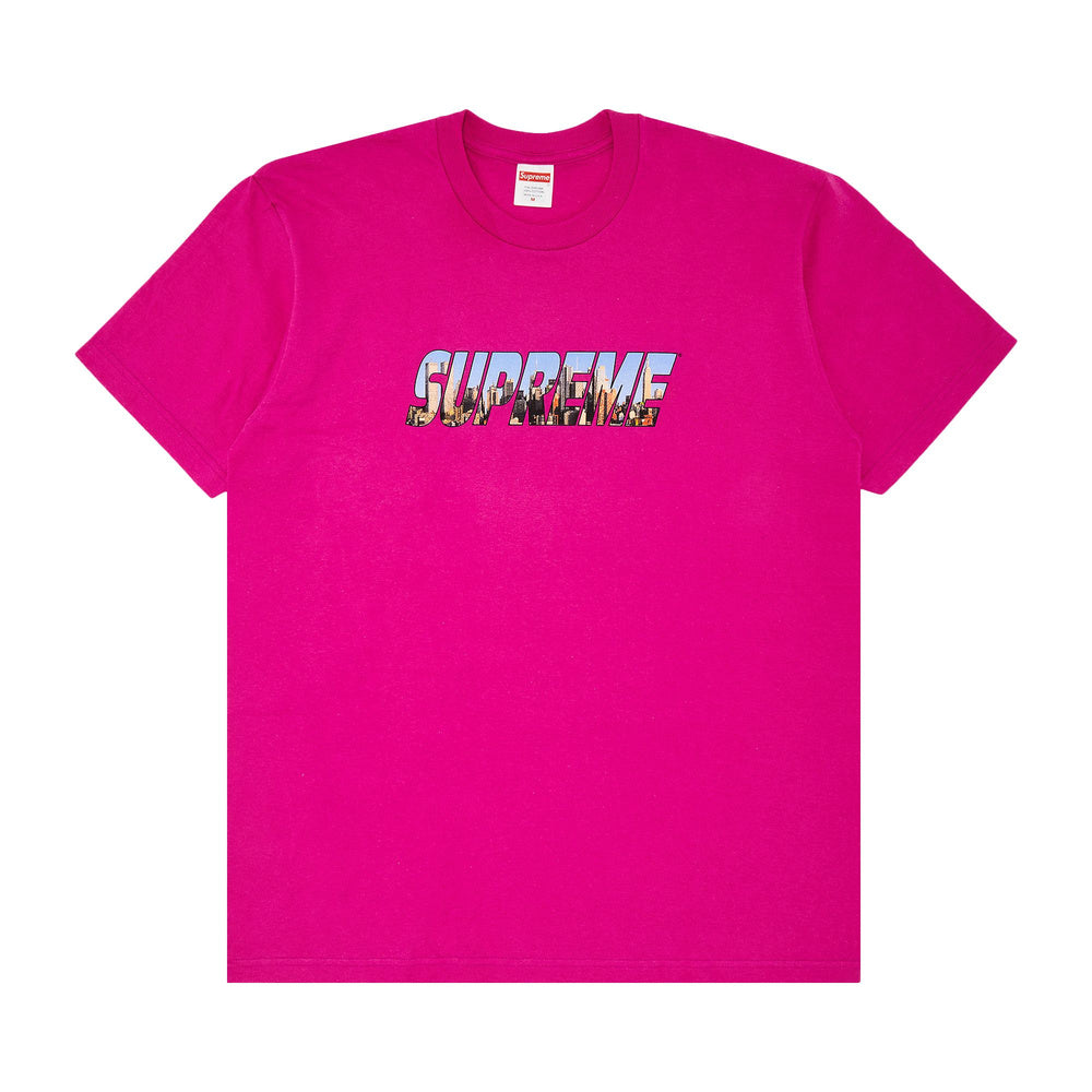 Supreme Gotham Tee 'Magenta'