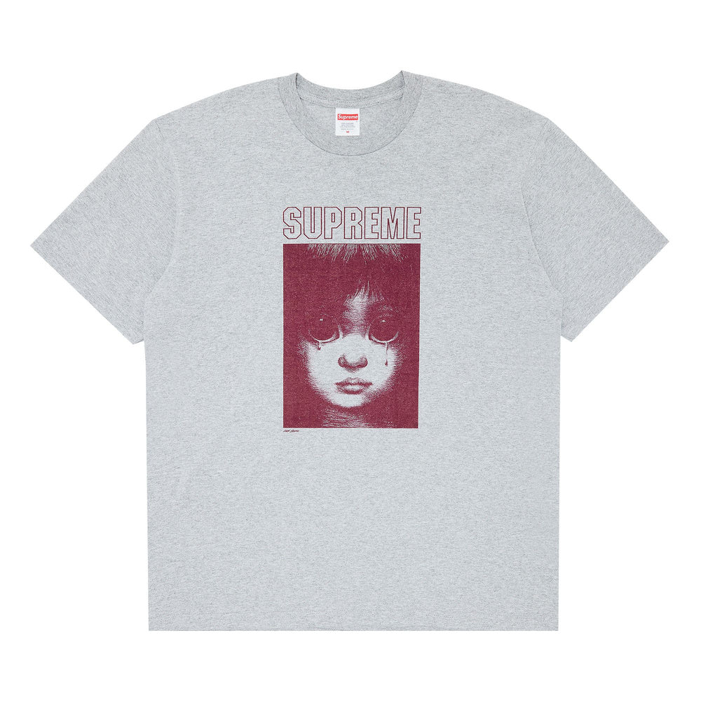 Supreme Margaret Keane Teardrop Tee 'Heather Grey'