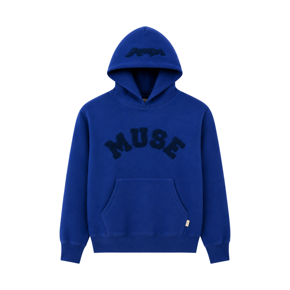 CBM Heavyweight Chenille Hoodie Blueberry