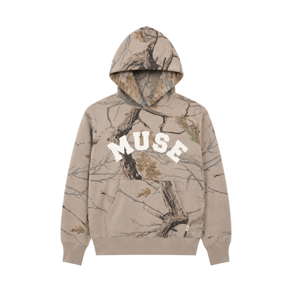 CBM Heavyweight Camo Hoodie Canyon