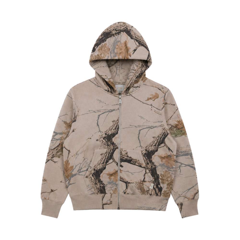 CBM Heavyweight Camo Zip Up Canyon