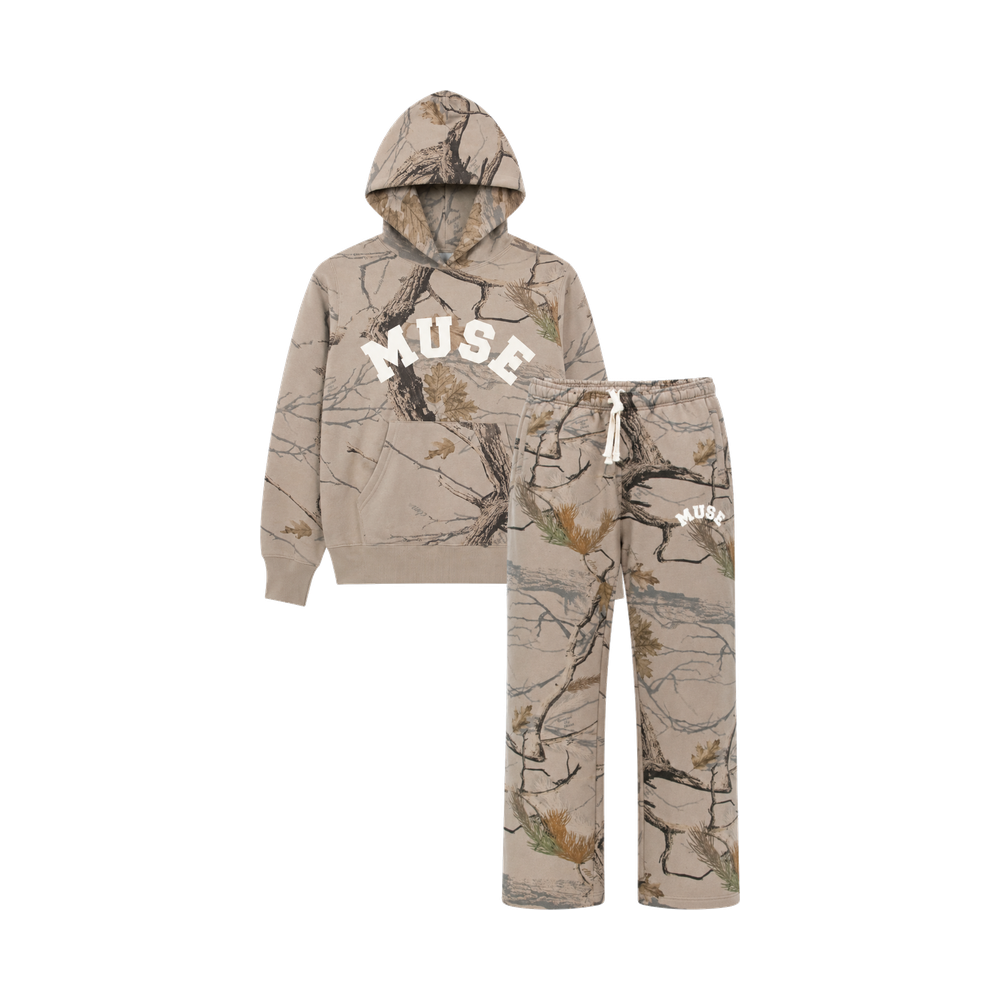 CBM Heavyweight Camo Hoodie Set Canyon