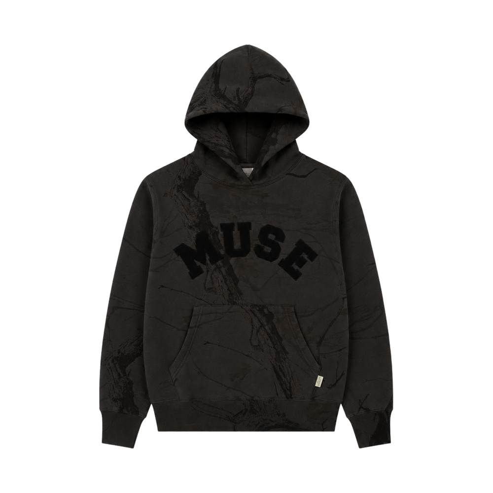 CBM Heavyweight Camo Hoodie Black Edition