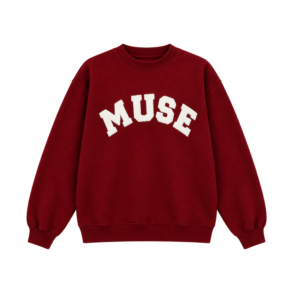 CBM Heavyweight Chenille Sweatshirt Wine