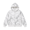 CBM Heavyweight Camo Zip Up White Edition