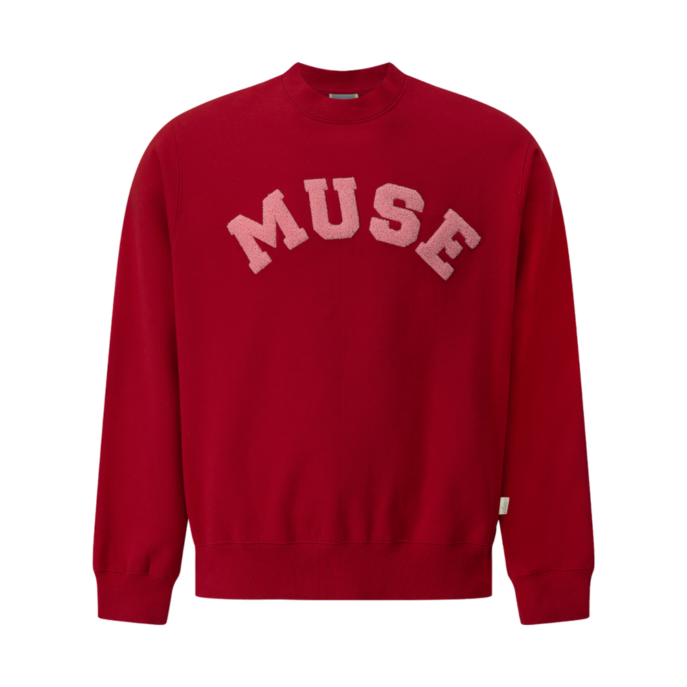 CBM Heavyweight Chenille Sweatshirt Cherry