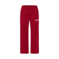 CBM Heavyweight Chenille Straight Joggers Cherry