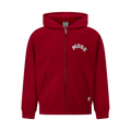 CBM Heavyweight Chenille Zip Up Cherry