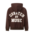 CBM Heavyweight Zip Up Chocolate