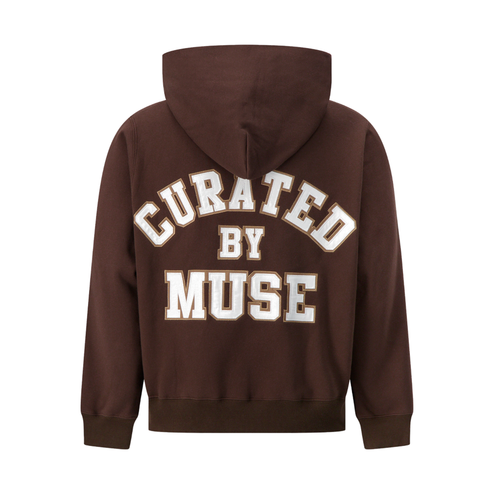 CBM Heavyweight Zip Up Chocolate