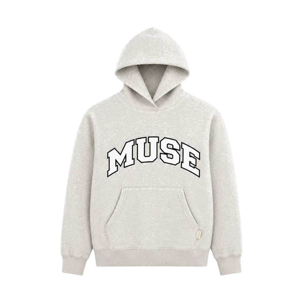 CBM Heavyweight Scholar Hoodie Ash Oat