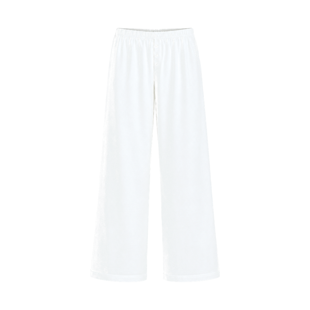 CBM Soft Cotton Pants Gardenia