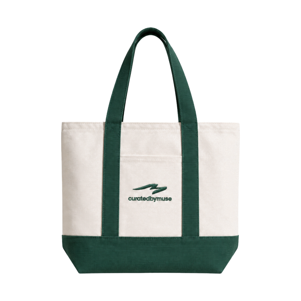 CBM Mini Canvas Tote Bag Kelly