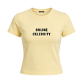 CBM Baby Tee Yellow