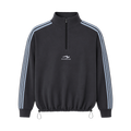 CBM French Terry Striped Quarter Zip Skyline