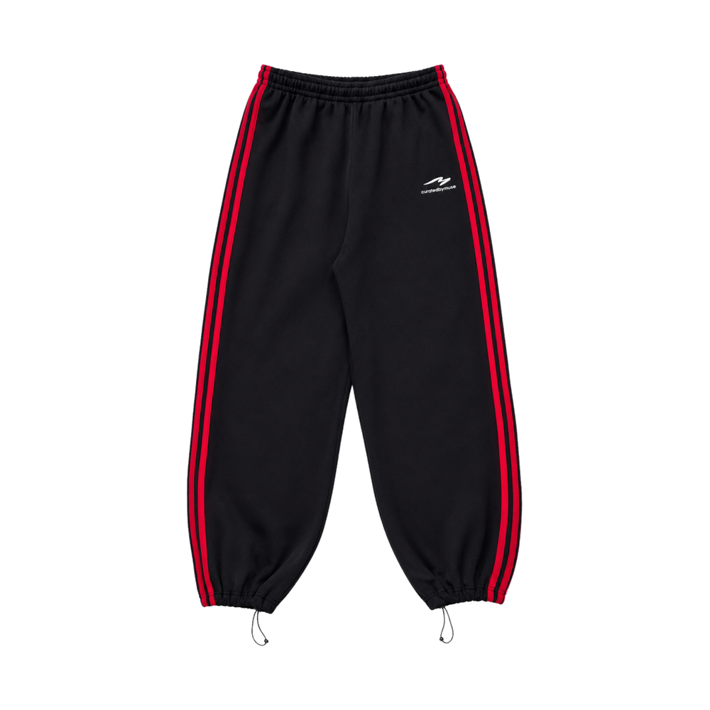 CBM French Terry Joggers Redline