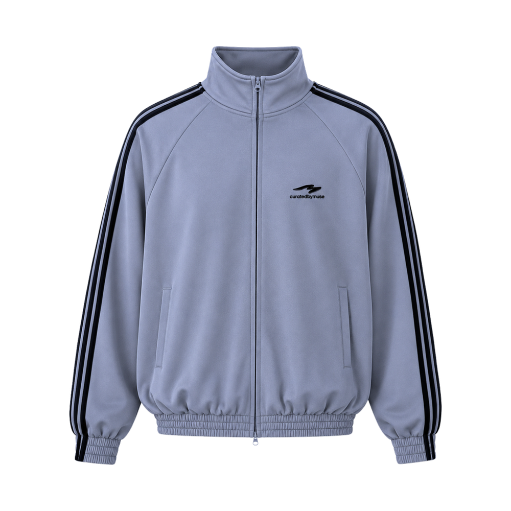 CBM Track Jacket Bluestone