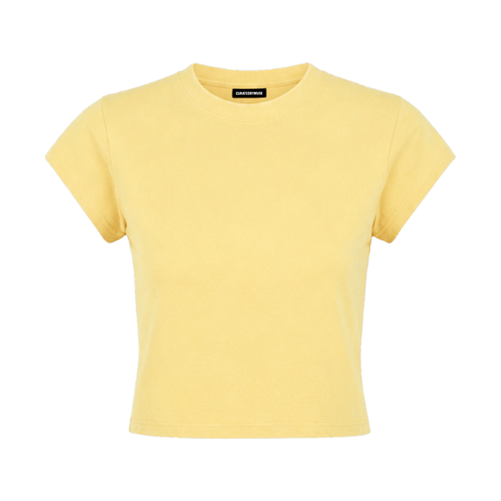 CBM Soft Cotton Mini Tee Sunflower