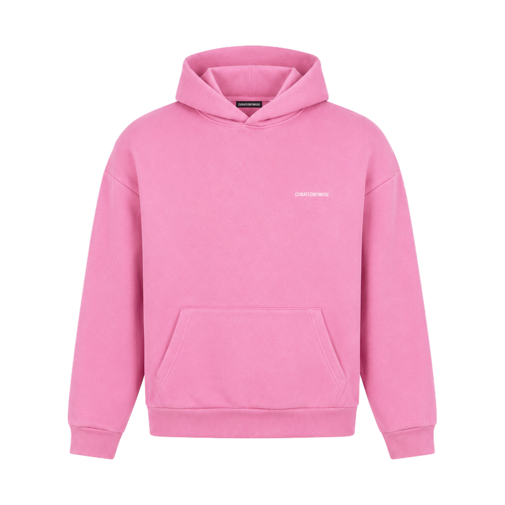 CBM French Terry Hoodie Pink Lemonade