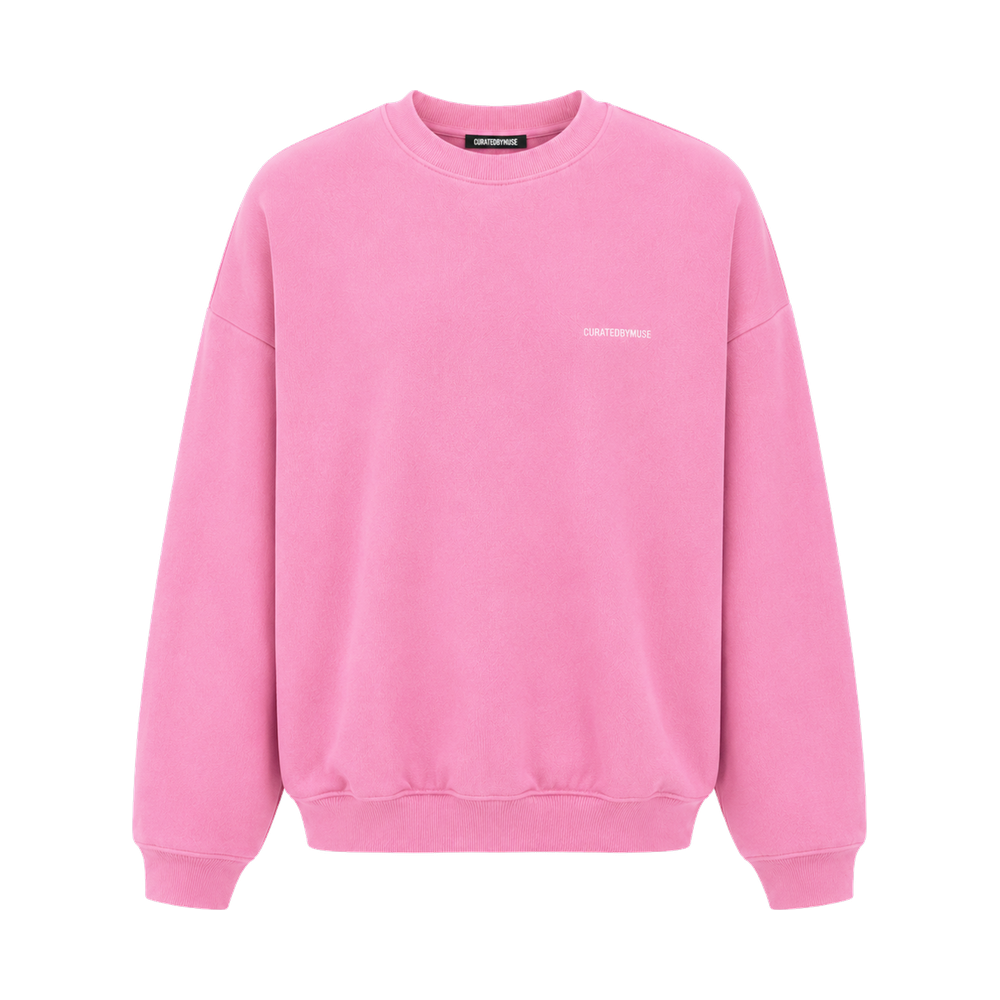 CBM French Terry Sweatshirt Pink Lemonade