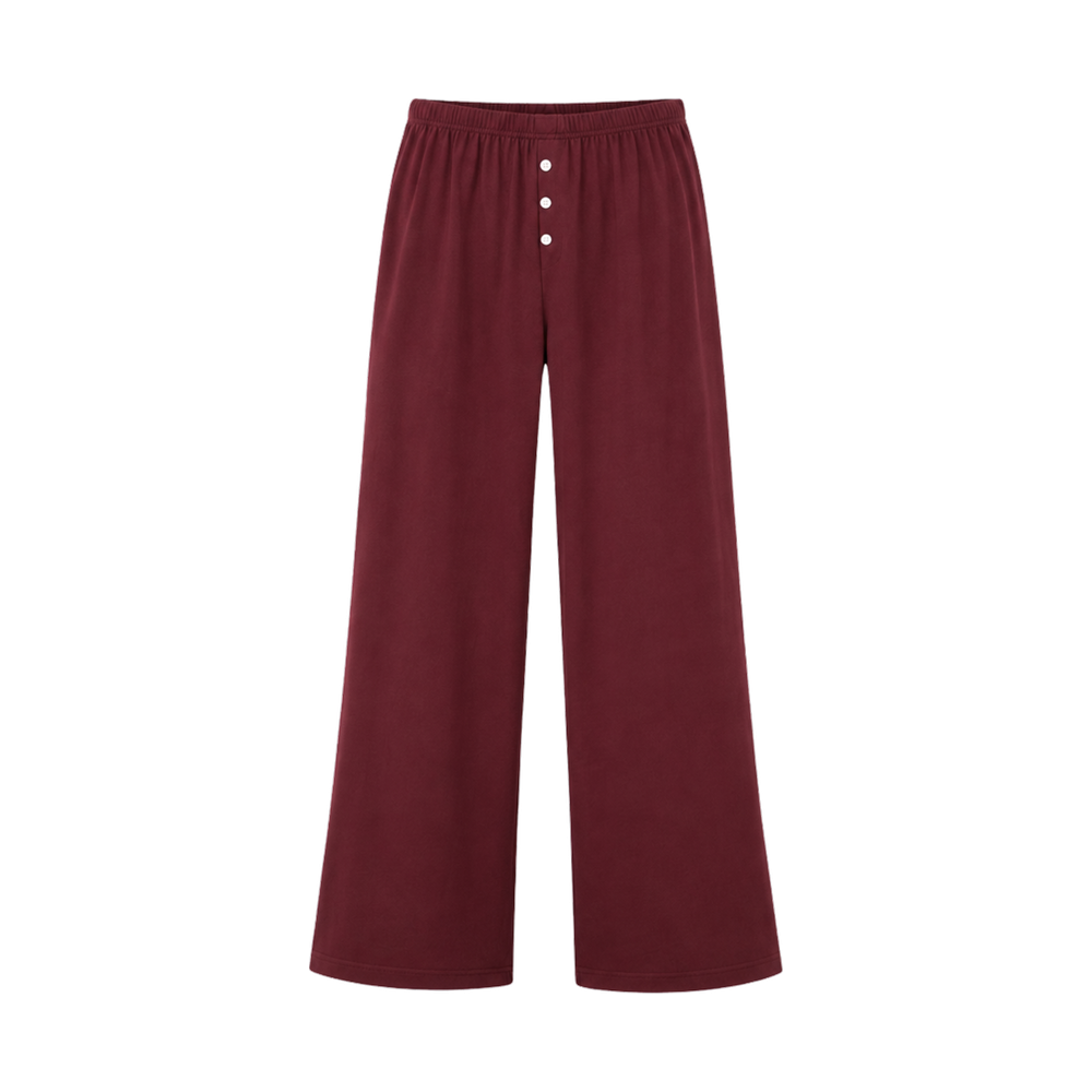 CBM Soft Cotton Pants Cabernet