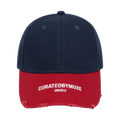 CBM Two-Toned Distressed Vintage Hat Home