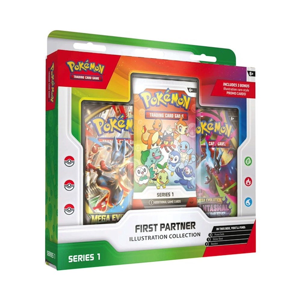2026 Pokémon First Partner Illustration Collection Series 1 Box