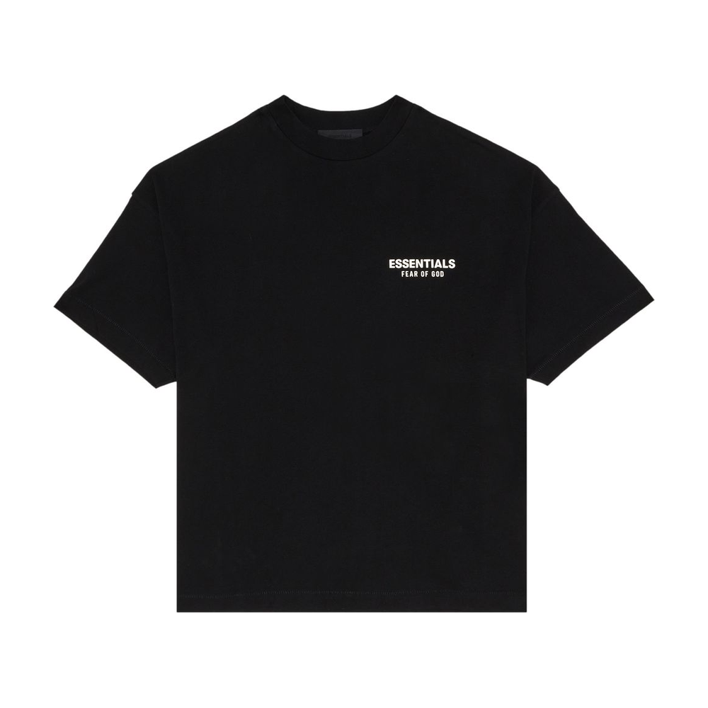 Fear of God Essentials Jersey Crewneck T-Shirt Black