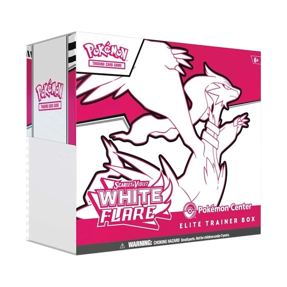 2025 Pokémon Scarlet & Violet White Flare Pokemon Center Elite Trainer Box
