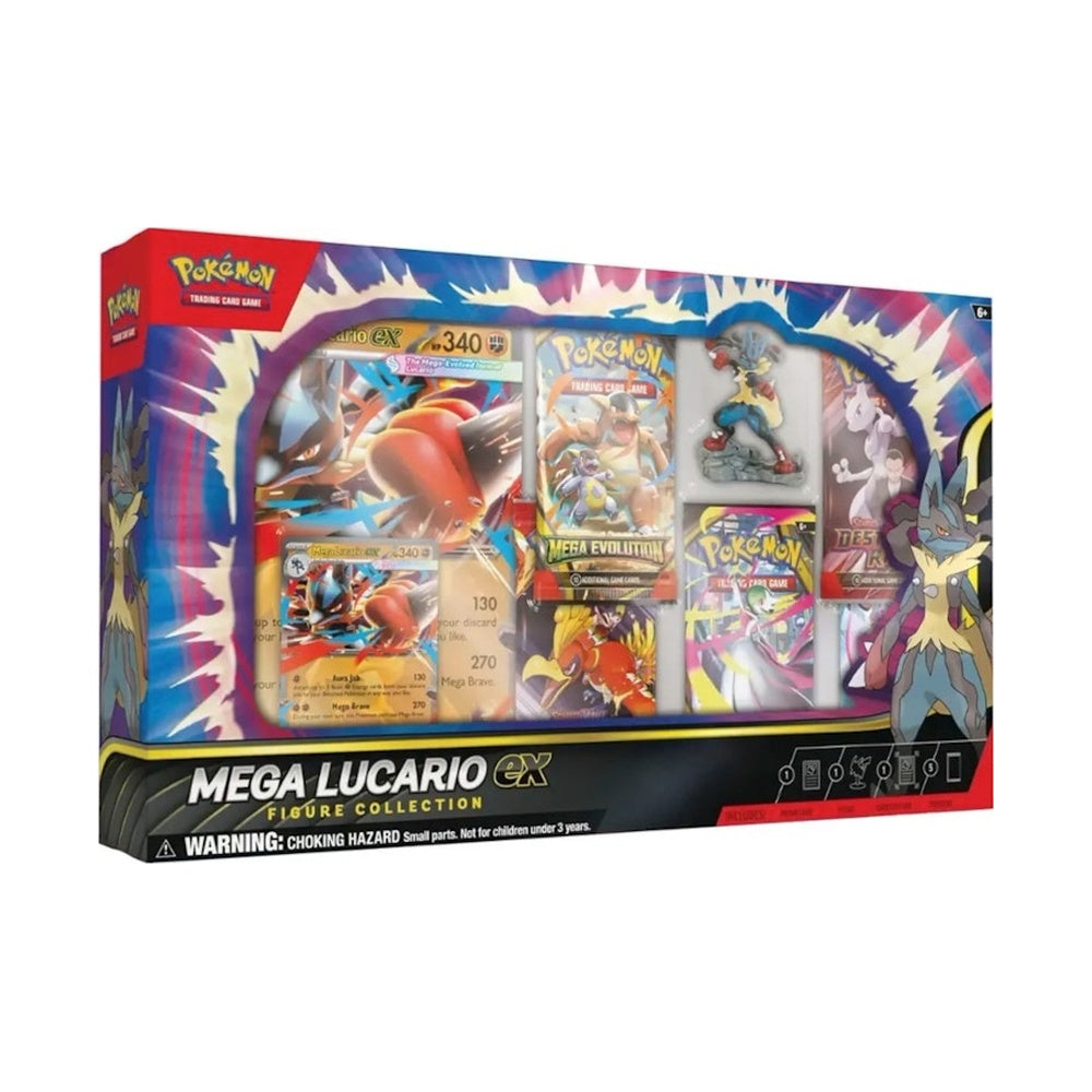 2025 Pokémon Mega Evolution Mega Lucario ex Figure Collection Box